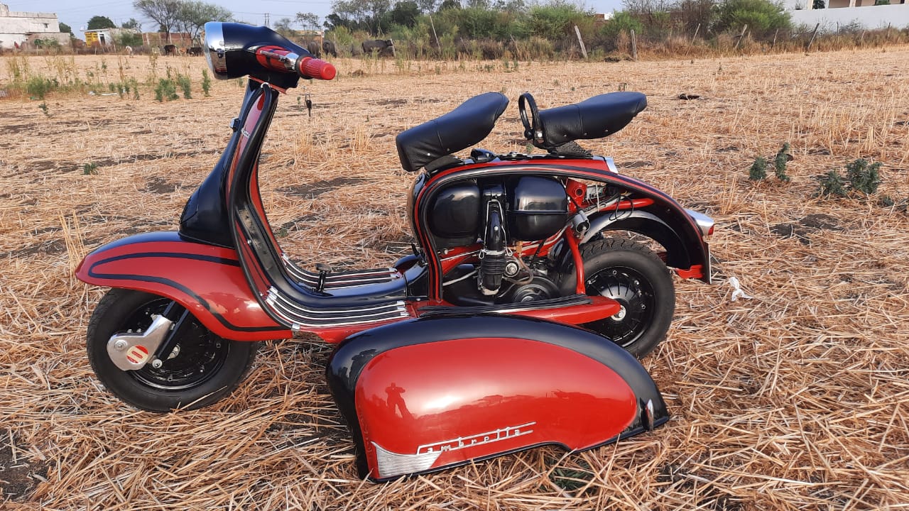 Side profile showing the elegant lines