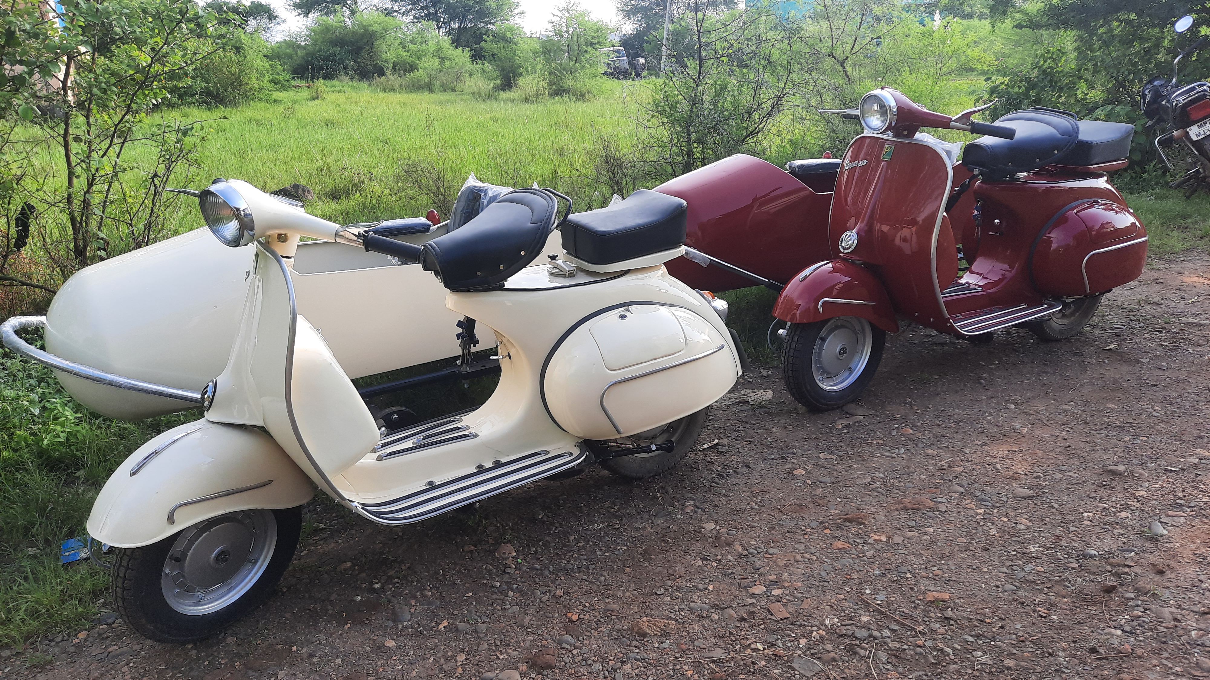 Vespa with Sidecar