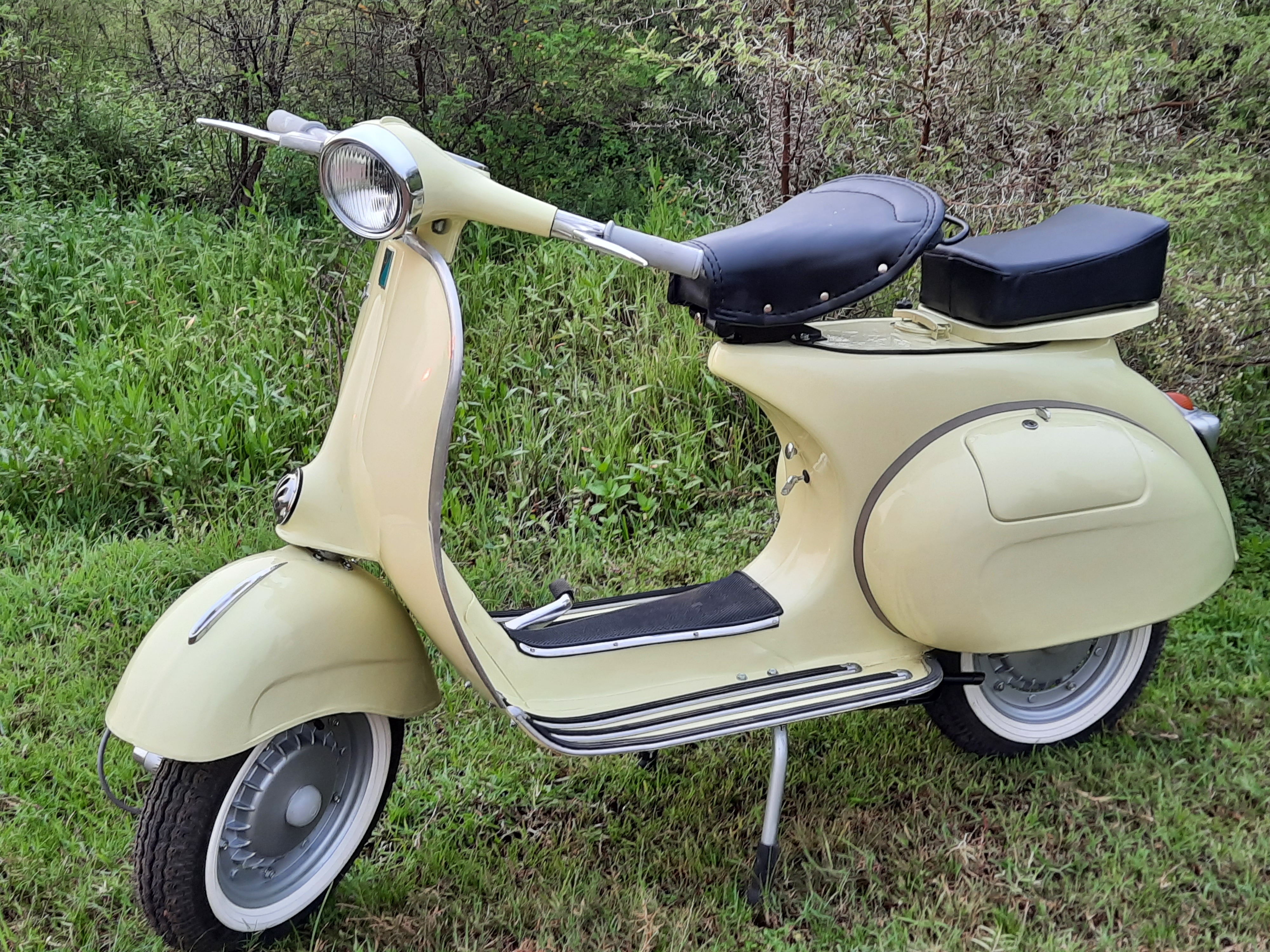 The unmistakable Vespa profile