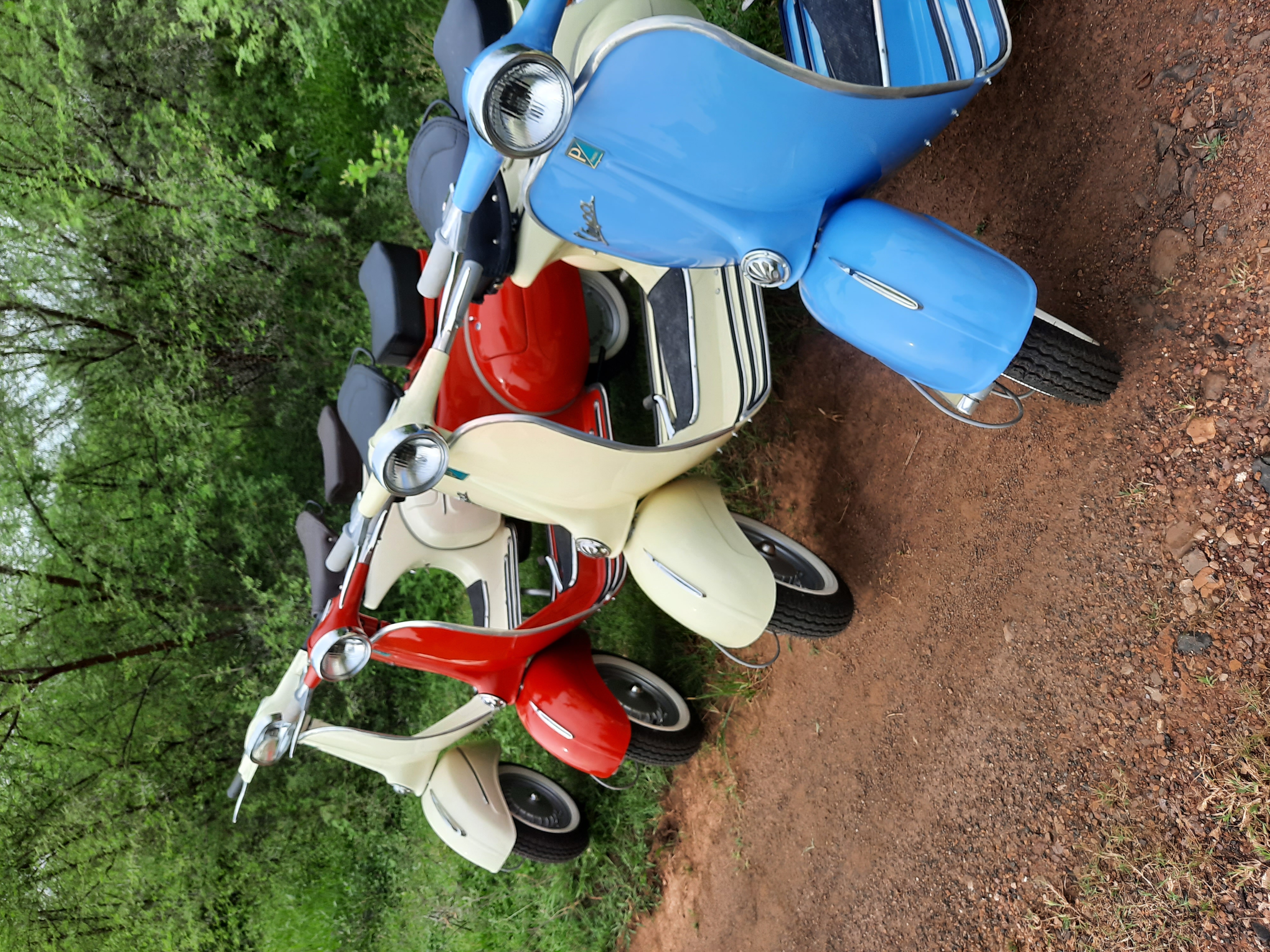 Meticulously restored engine